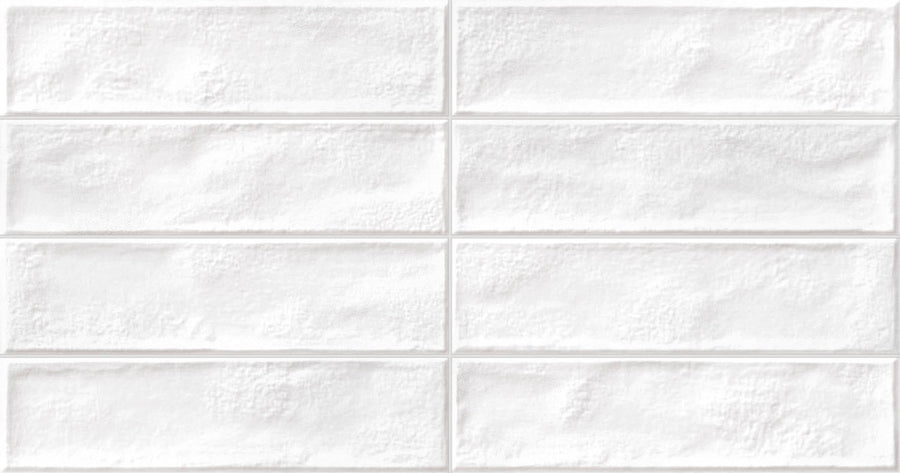 G.MANHATT WHITE 31.6X60CM WALL/MT SPAIN BX=1.52M2=16.37SF