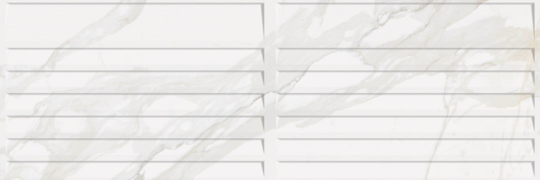 PYM RLV AOSTA WHITE 30X90CM WALL/MT SPAIN BX=1.89M2=20.35SF