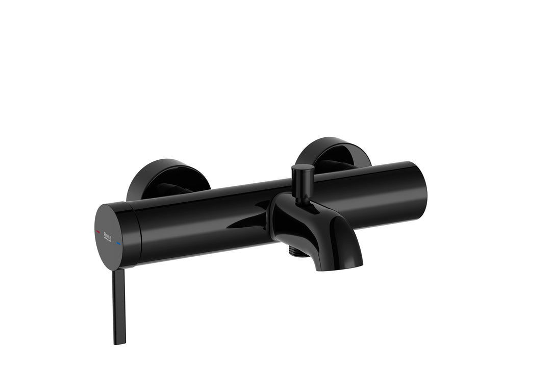 SHOWER / BATH MIXER ONA TITANIUM BLACK