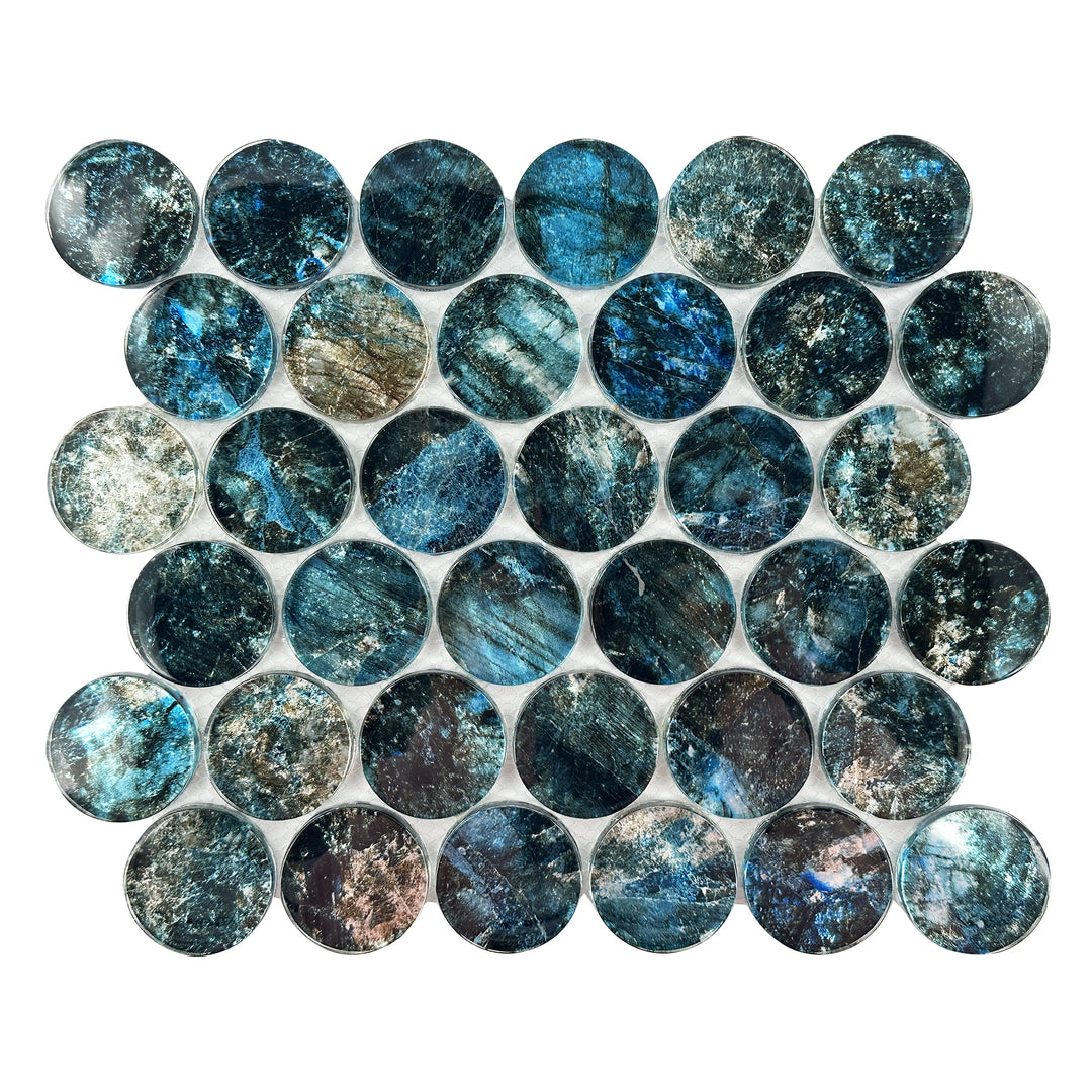 PEN LAMINATED GLAS 25.9X29.8cm MOSAIC SPAIN BX=0.78SM=8.40SF