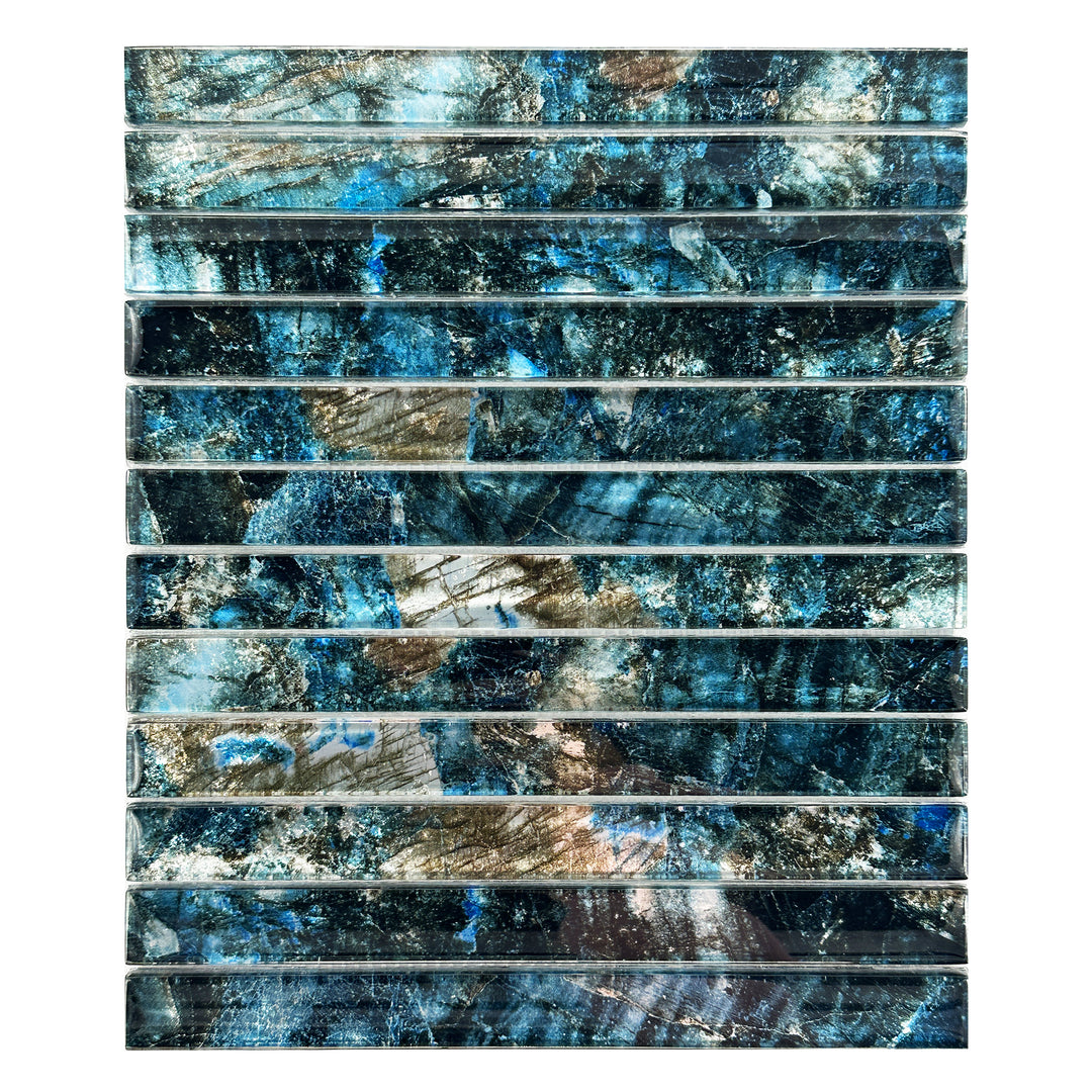 LAMINATED GLASS 25.9X29.8CM MOSAIC SPAIN BX=0.78M2=8.40SF