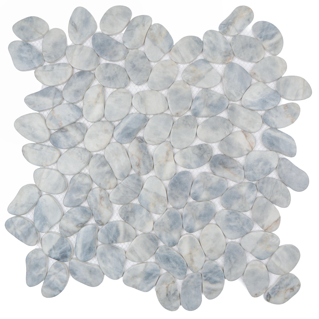 PEB RECYCLED GLASS 30.3X30.3CM MOSAIC SPN BX=1.38M2=14.86SF