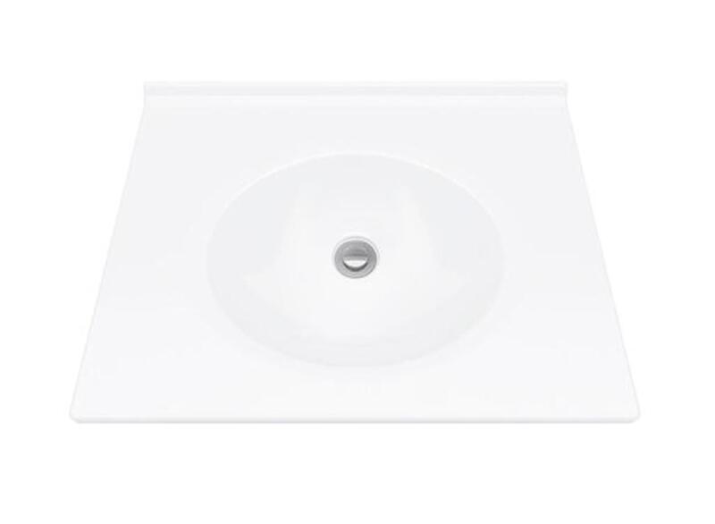 QUADRATO BASIN 25X19 WHITE