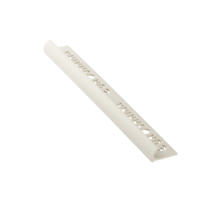 171R-BL-10 RUSTIC BLANCO PVC TRIM, 2.55M, 10MM