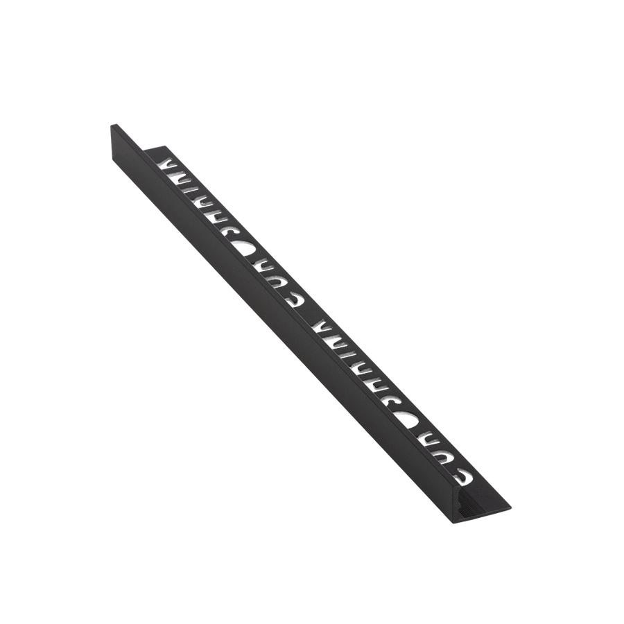 183A-NM-10 NEGRO ALUMINIUM TRIM, 2.5M, 10MM