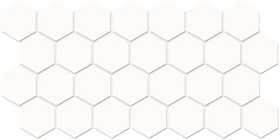 HEX BLANCO MATE 30.2X61cm POR/GL/MT SPAIN BX=0.92M2=9.9SF