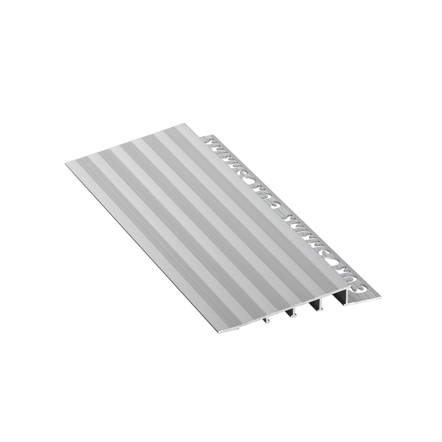 240A-PM-12.5 TRANS SILVER MAT ALUM TRIM, 2.5M, 90MM X 12.5MM