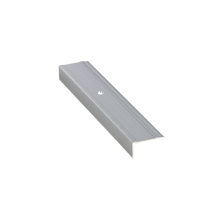 298A-PM-45 STEP SILVER MATT ALUMINIUM TRIM, 2.5M, 45MM X 22M
