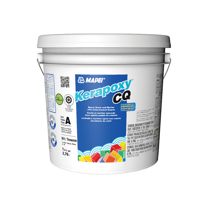 KERAPOXY CQ EPOXY GROUT, CHARCOAL, 1US GAL KIT, U.S.A.