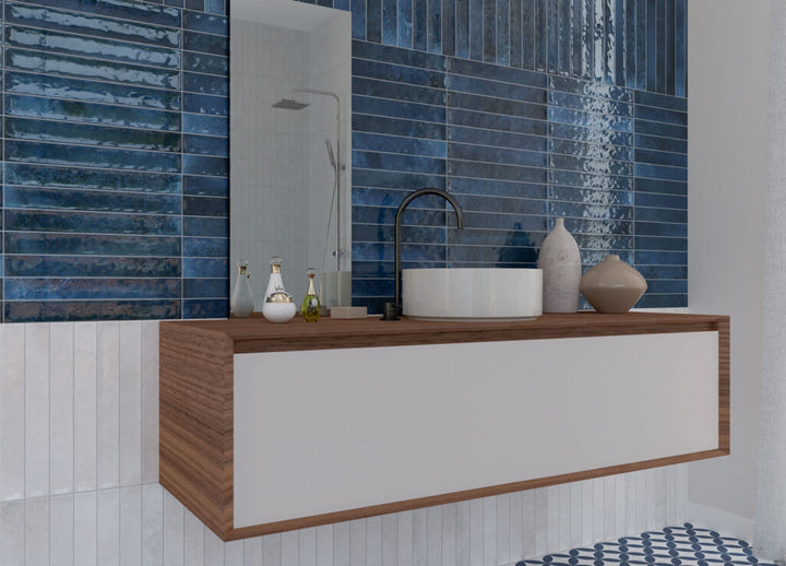 CELTIC L40 AZUL 5X40CM WALL/BR SPAIN BX=0.9M2=9.69SF