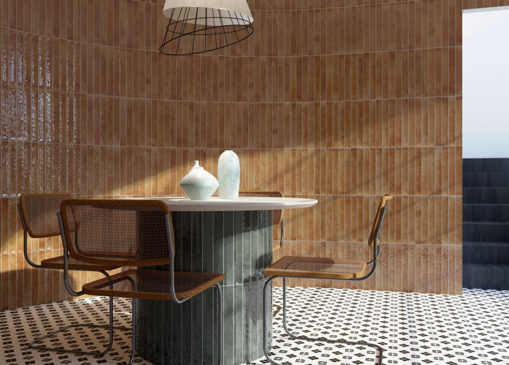 CELTIC L40 COTTO 5X40CM WALL/BR SPAIN BX=0.9M2=9.69SF