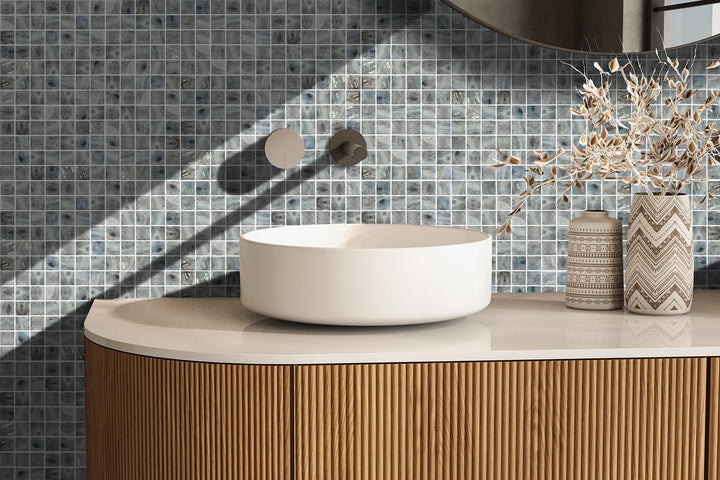 PENTA KARA GREY 31X31cm MOSAIC SPAIN BX=0.97M2=10.44SF