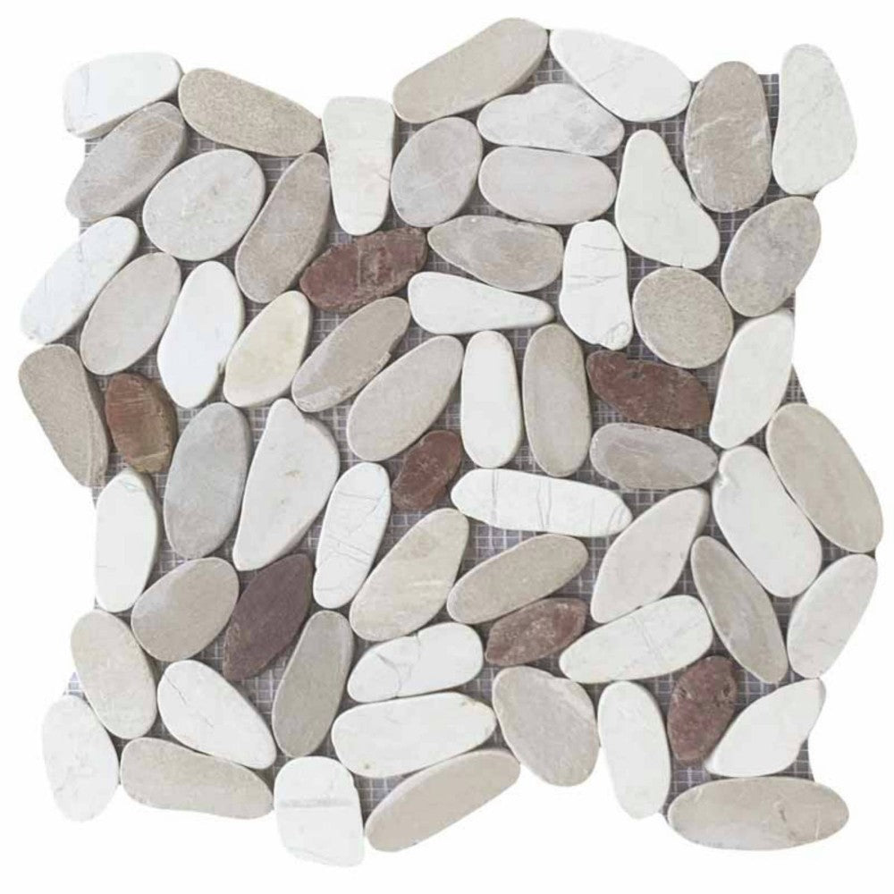 PIEDRA BATU CHERRY 30X30CM STONE MOSAIC, SPAIN