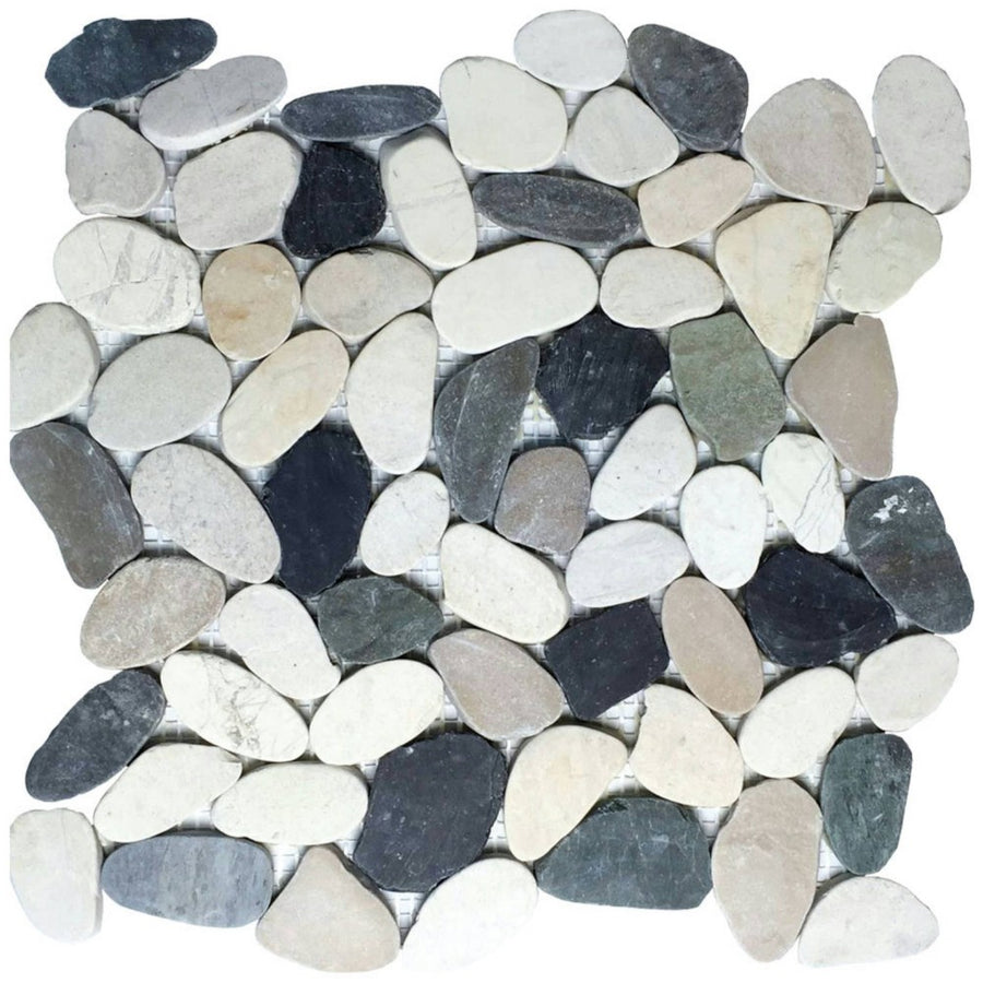 PIEDRA BATU ZEN 30.5X30.5CM STONE MOSAIC, SPAIN, 1Q