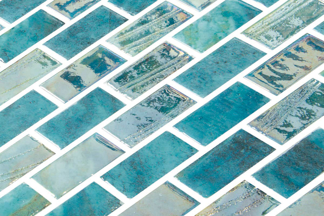 BRICK PALM 31.2X26.5CM GL MOSAIC SPAIN BX=0.83M2=8.94SF