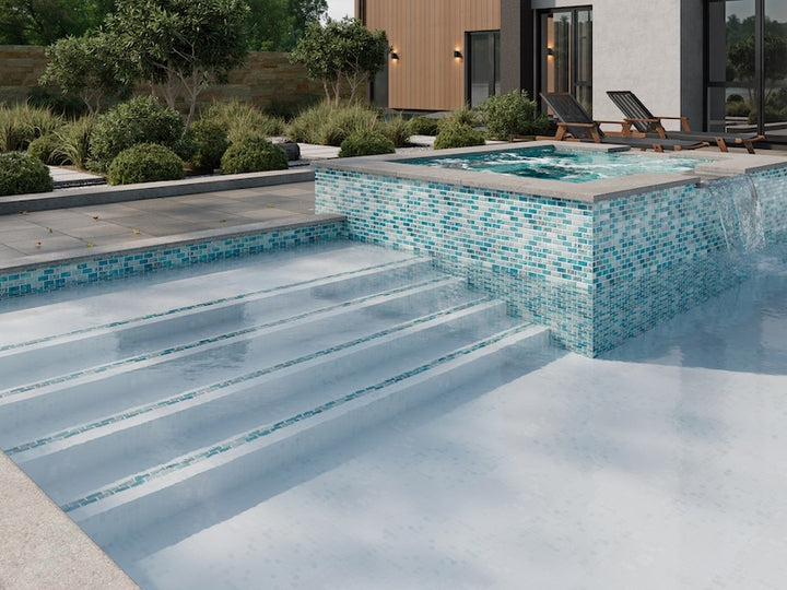 BRICK PALM 31.2X26.5CM GL MOSAIC SPAIN BX=0.83M2=8.94SF