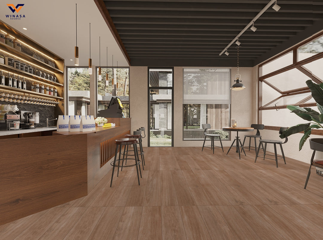 CALCA ROVERE MT 20X120cm POR/GL/MT INDIA BX=1.2M2=12.92SF