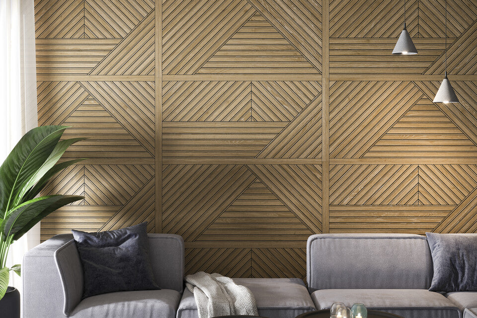 XS STUDIO LATHS OAK 60X120CM WALL/MT SPAIN BX=1.44M2=15.5S