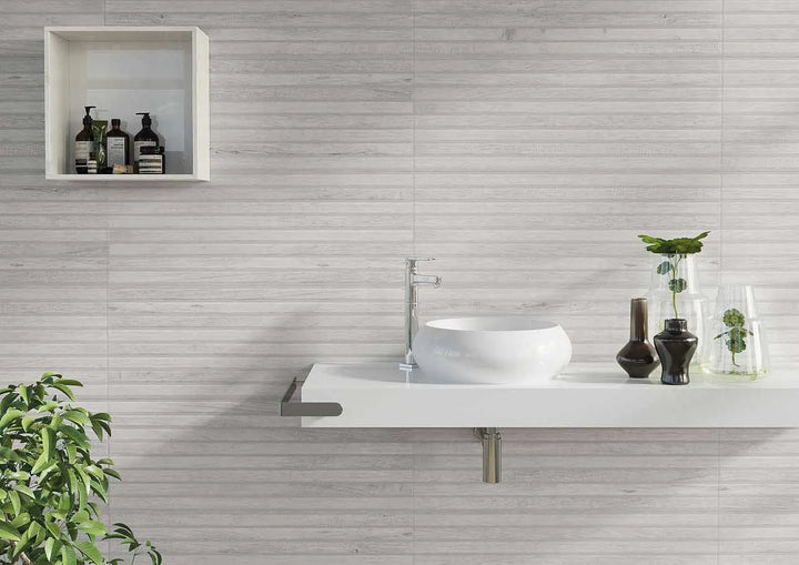 TAPISO GREY MATE 33.3X90cm WALL/MT SPAIN BX=1.2M2=12.9SF