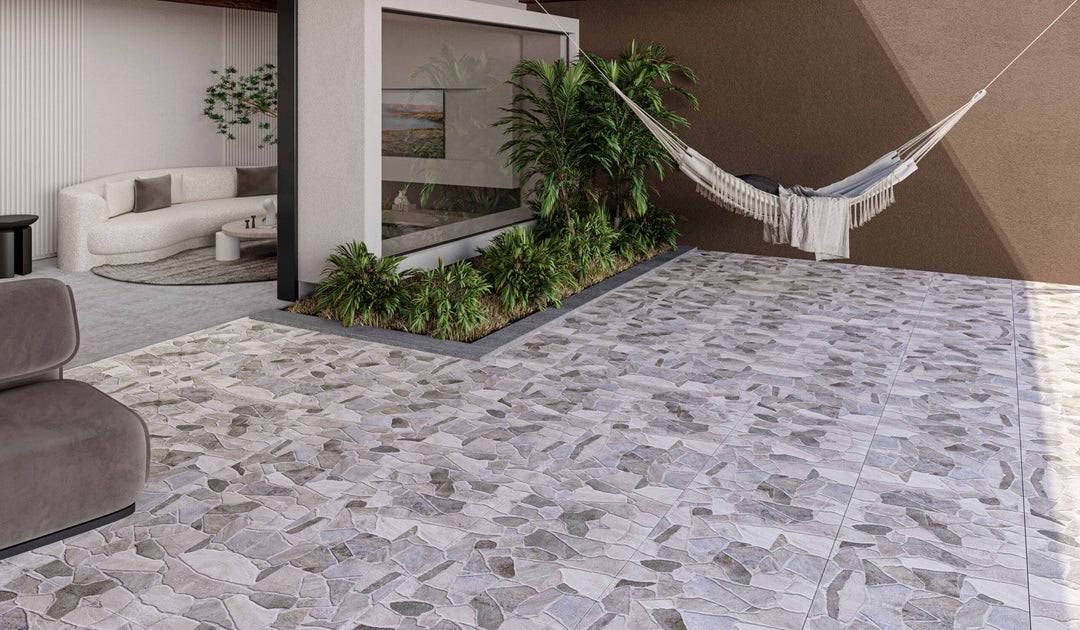MYKONOS GRAY 53X53cm CER/FL/MT BRAZIL BX=2.81M2=30.25SF