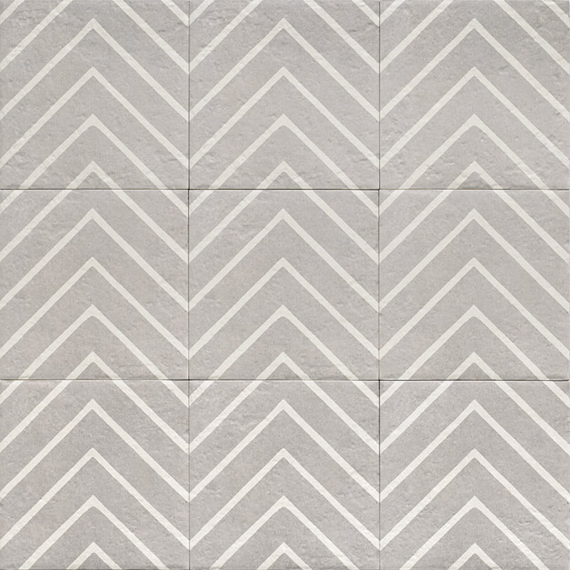 DÉCOR GREY ONE 20X20CM POR/GL/MT SPAIN BX=1M2=10.77SF