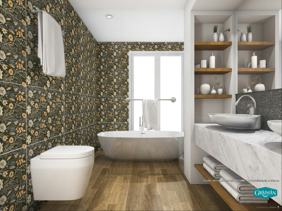 BOTANICAL AUTUMN THN 60X120cm POR/GL/MT SPAIN BX=2.88M2=31SF