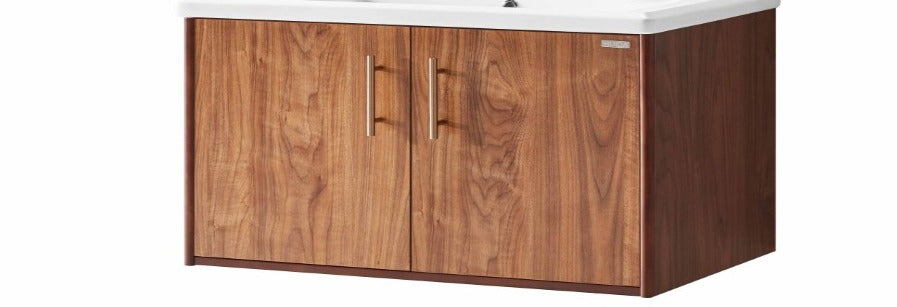 HFL0402-8153C BATHROOM CABINET BRUNET WALNUT