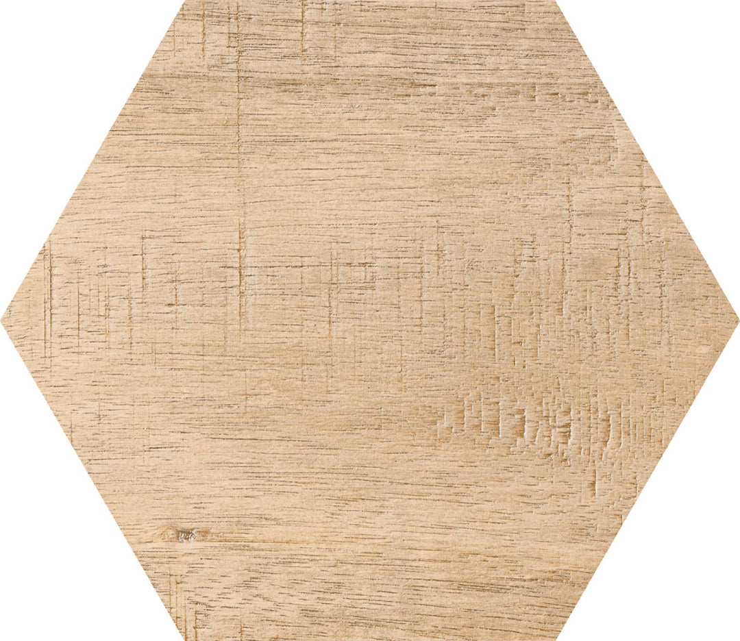 HEX SAWNWOOD BROWN 20X25cm POR/GL/MT SPAIN BX=1.04M2=11.19SF