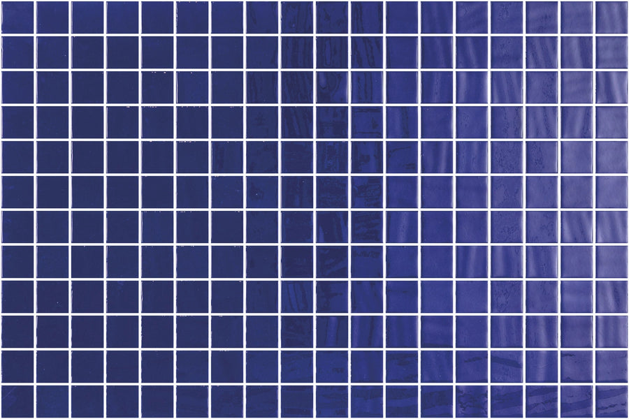 LISA AZUL MARINO 31X46CM GLAS MOSAIC SPAIN BX=2.03M2=21.85SF