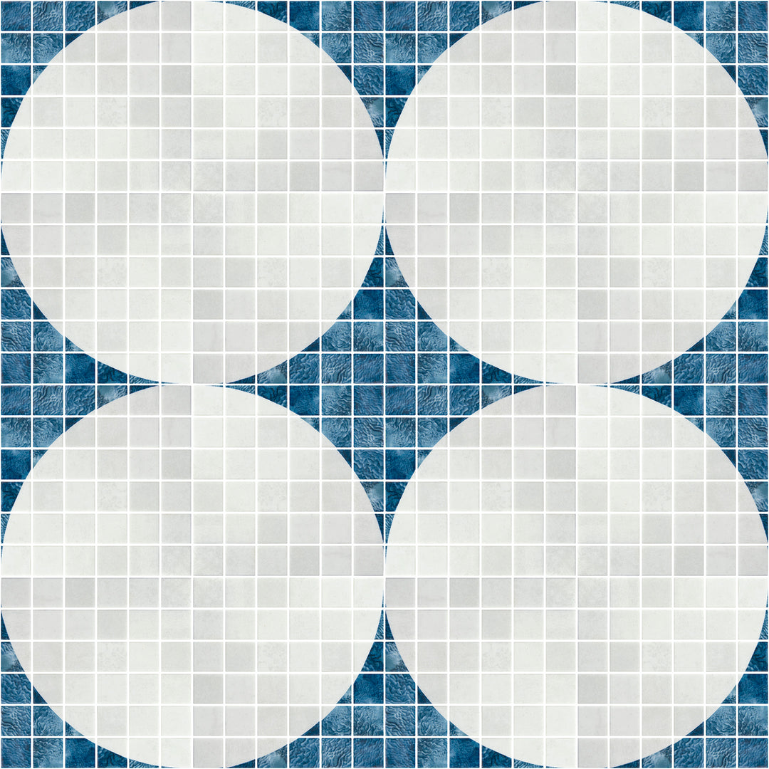 PENTA LISBOA MOD A 31X31CM MOSAIC SPAIN BX=0.98M2=10.55SF