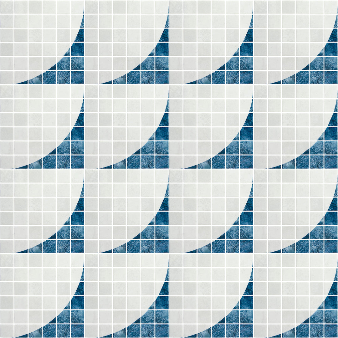 PENTA LISBOA MOD A 31X31CM MOSAIC SPAIN BX=0.98M2=10.55SF