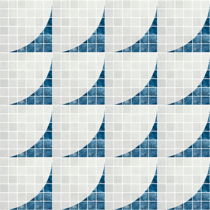 PENTA LISBOA MOD A 31X31CM MOSAIC SPAIN BX=0.98M2=10.55SF