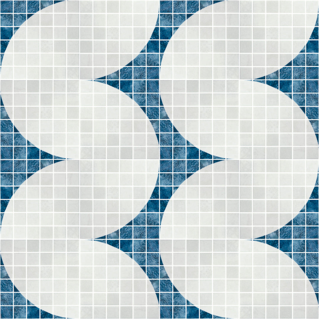 PENTA LISBOA MOD A 31X31CM MOSAIC SPAIN BX=0.98M2=10.55SF