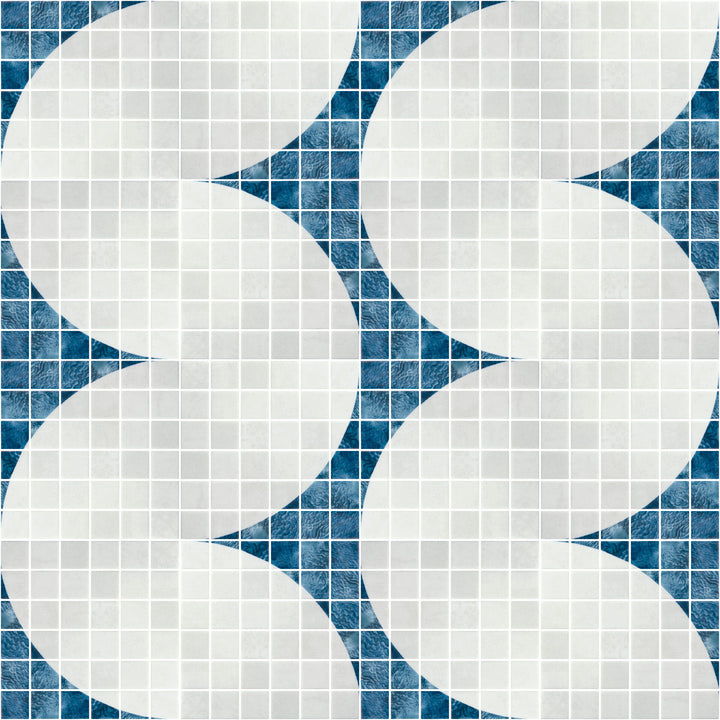 PENTA LISBOA MOD A 31X31CM MOSAIC SPAIN BX=0.98M2=10.55SF