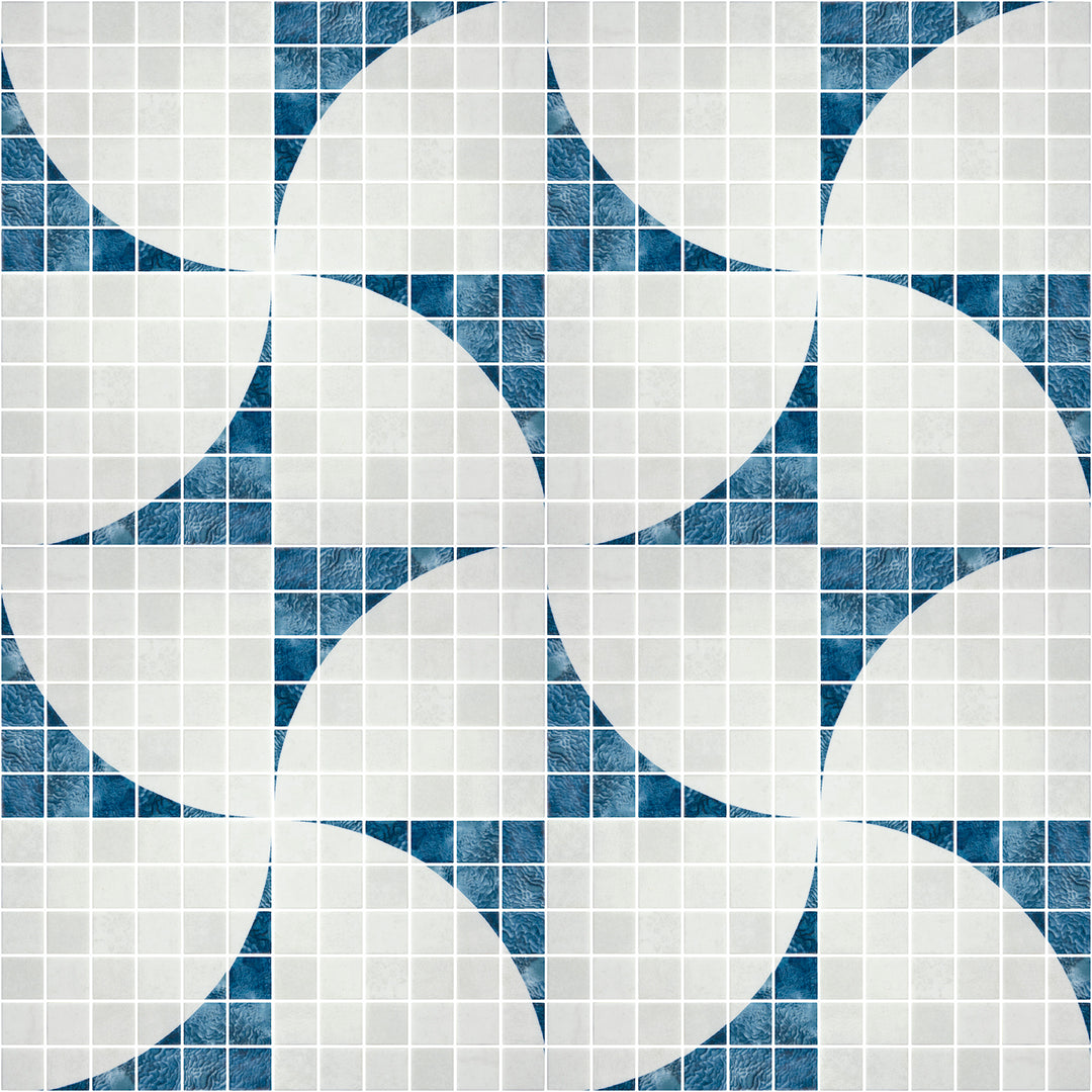 PENTA LISBOA MOD A 31X31CM MOSAIC SPAIN BX=0.98M2=10.55SF