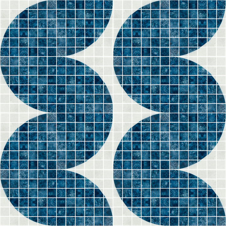 PENTA LISBOA MOD B 31X31CM MOSAIC SPAIN BX=0.98M2=10.55SF