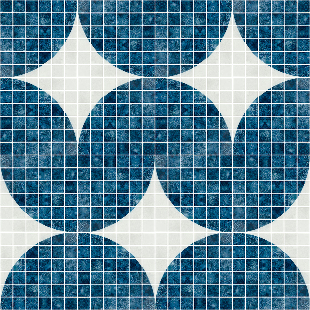 PENTA LISBOA MOD B 31X31CM MOSAIC SPAIN BX=0.98M2=10.55SF