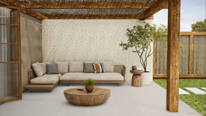 SANDSTONE WALK EX 60X60cm CER/GL/TX BRAZIL BX=2.52M2=27.13SF