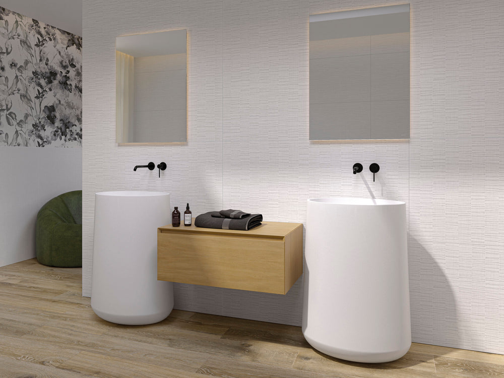 XS VILLORE SWAN WHT 60X120CM WALL/MT SPAIN BX=1.44M2=15.5SF