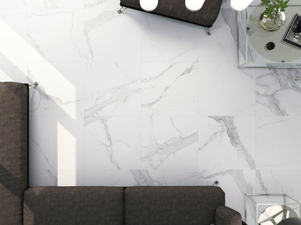 STATUARIO MATE 60X60CM POR/GL/MT INDIA BX=1.44M2=15.52SF