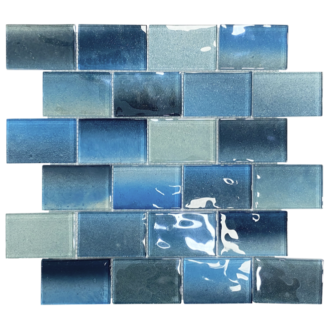 INKJET GLASS 29.8X29.8CM MOSAIC SPAIN BX=1.34M2=14.43SF