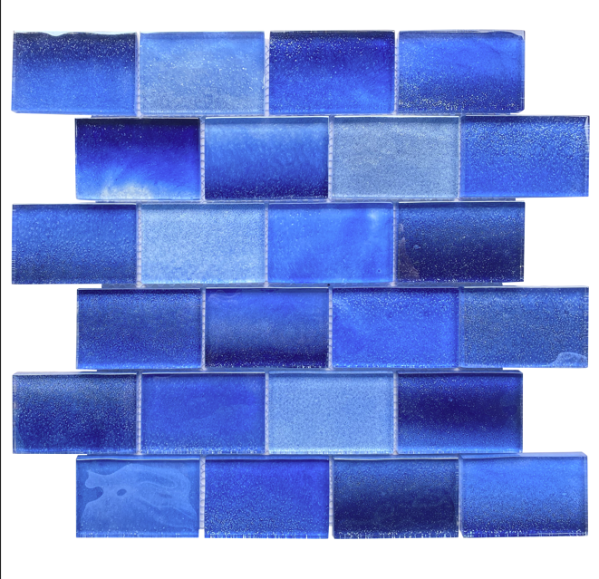 INKJET GLASS 29.8X29.8CM MOSAIC SPAIN BX=1.34M2=14.43SF