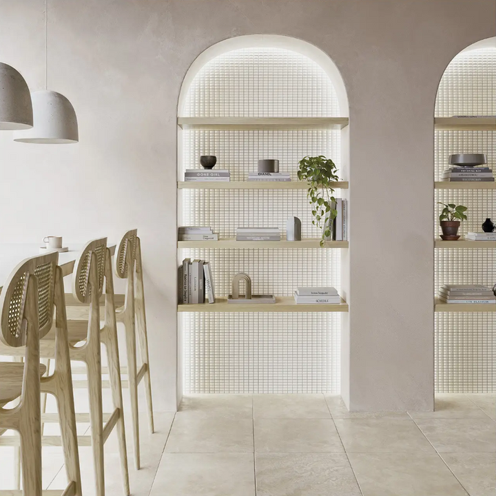 3DB BEVEL QUARTZ GL 12.5X25CM WALL/BR SPAIN BX=0.41M2=4.42SF