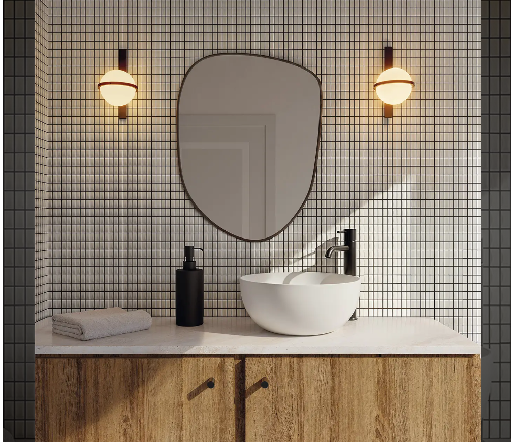 3DB BEVEL QUARTZ MT 12.5X25CM WALL/MT SPAIN BX=0.41M2=4.42SF