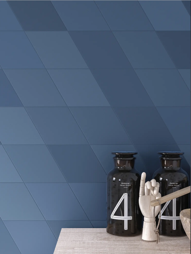 FLOW DIAMON BLU 13.9X23.95CM WALL/MT SPAIN BX=0.94M2=10.12SF