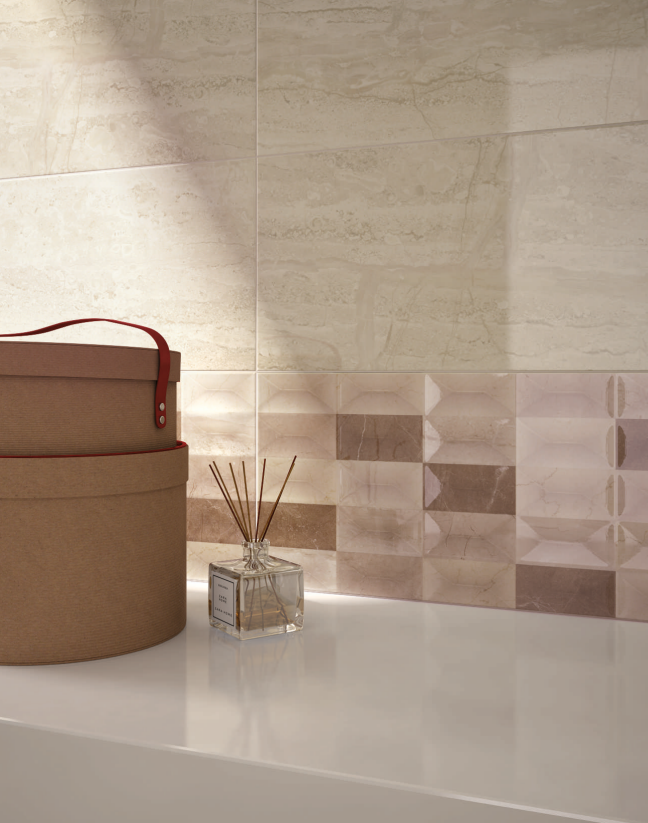 YEMINA CREMA 25X50cm WALL/BR SPAIN BX=1.63M2=17.55SF