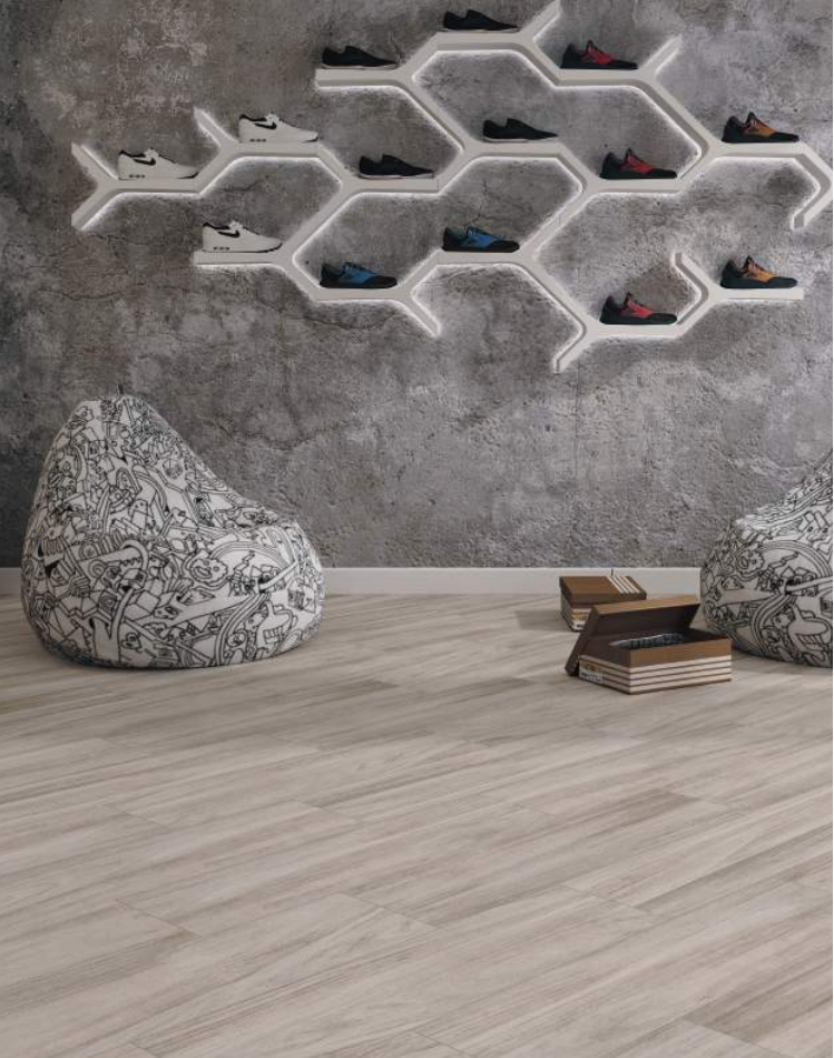 LADOGA TAUPE 24X95cm CER/GL/MT SPAIN BX=1.37M2=14.75SF