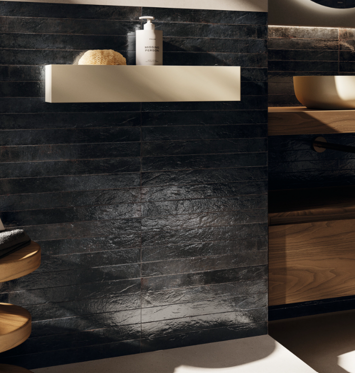 GENESI ANTHRACIT 4.8X44.5CM POR/GL/PL SPAIN BX=0.69M2=7.43SF