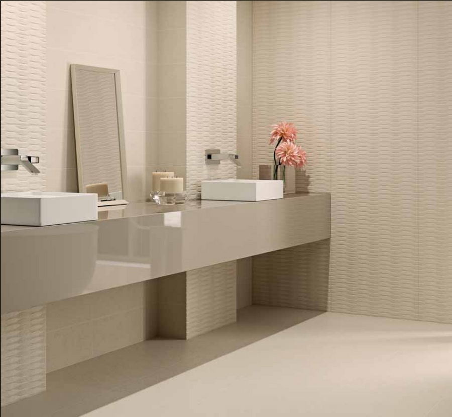 REV BASE SELECT FRAME SAND 20X60CM CERAMIC WALL, SPAIN