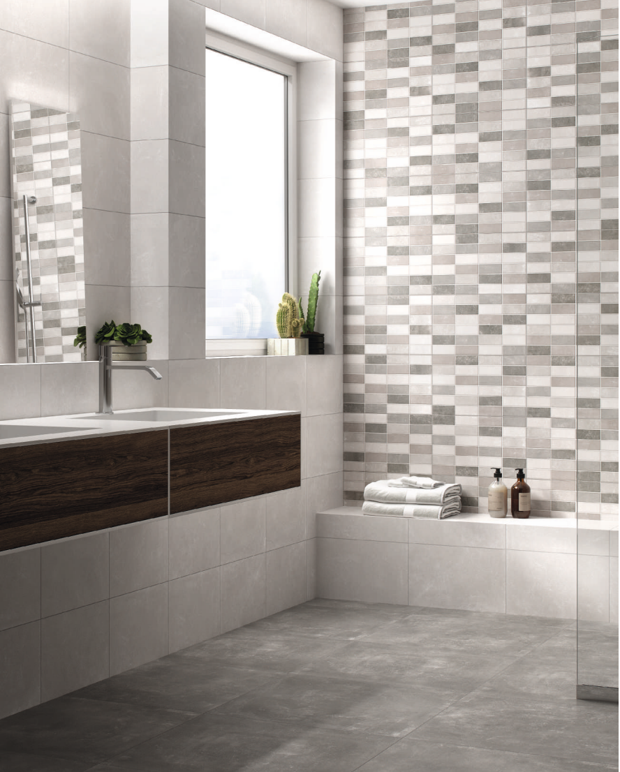 ASSEN GREY MATE 25X40cm WALL/MT SPAIN BX=1.6M2=17.2SF